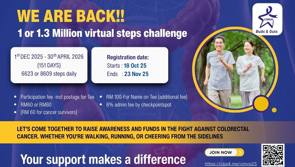CORUM Malaysia Virtual Steps Challenge 2025